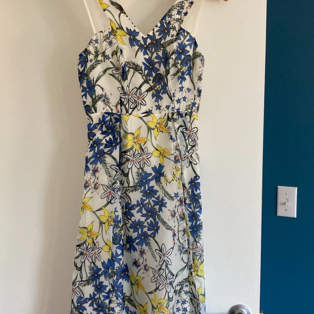 Whistles Silk Summer Floral Dress - never worn